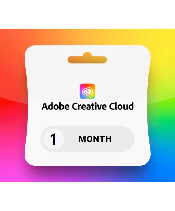 Adobe Creative Cloud Pro - 1 Month Subscription/ Key 